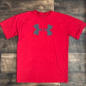 Under Armour Red Shirt Size M